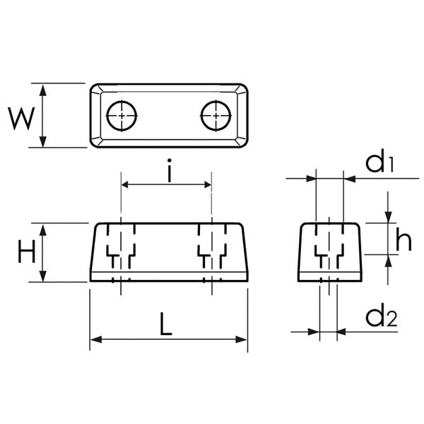 Pare-chocs en caoutchouc vulcanisé pour la protection des véhicules industriels et commerciaux - TAMPONS ET ANCRAGES - TAS/TAM/BAT Pare-chocs en caoutchouc vulcanisé pour la protection des véhicules industriels et commerciaux - TAMPONS ET ANCRAGES - TAS/TAM/BAT